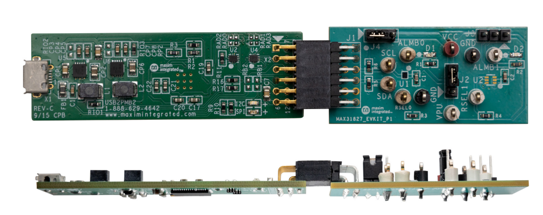Analog Devices / Maxim Integrated MAX31827 Evaluation System
